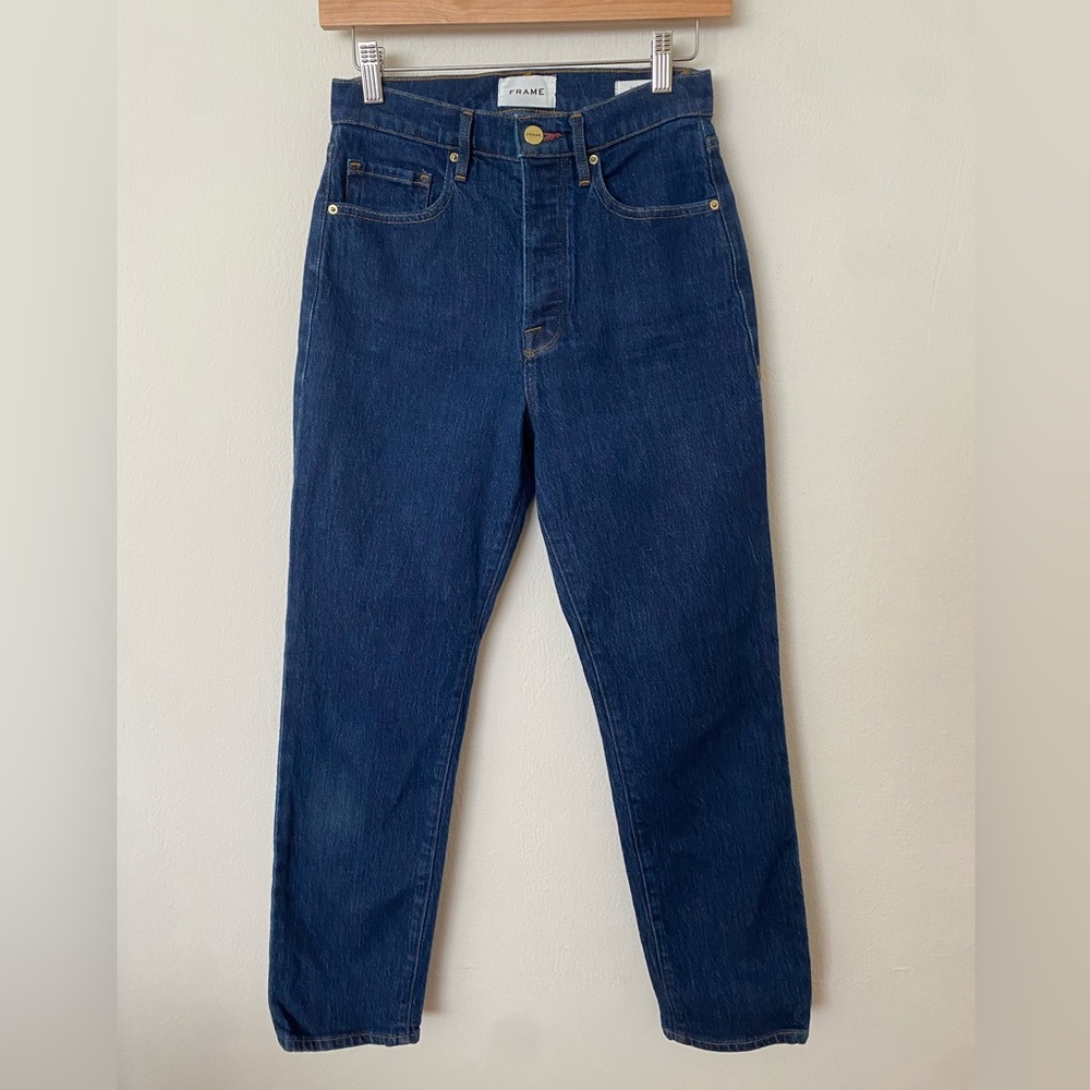 Frame Le Original Dark Wash Jeans - Size 26